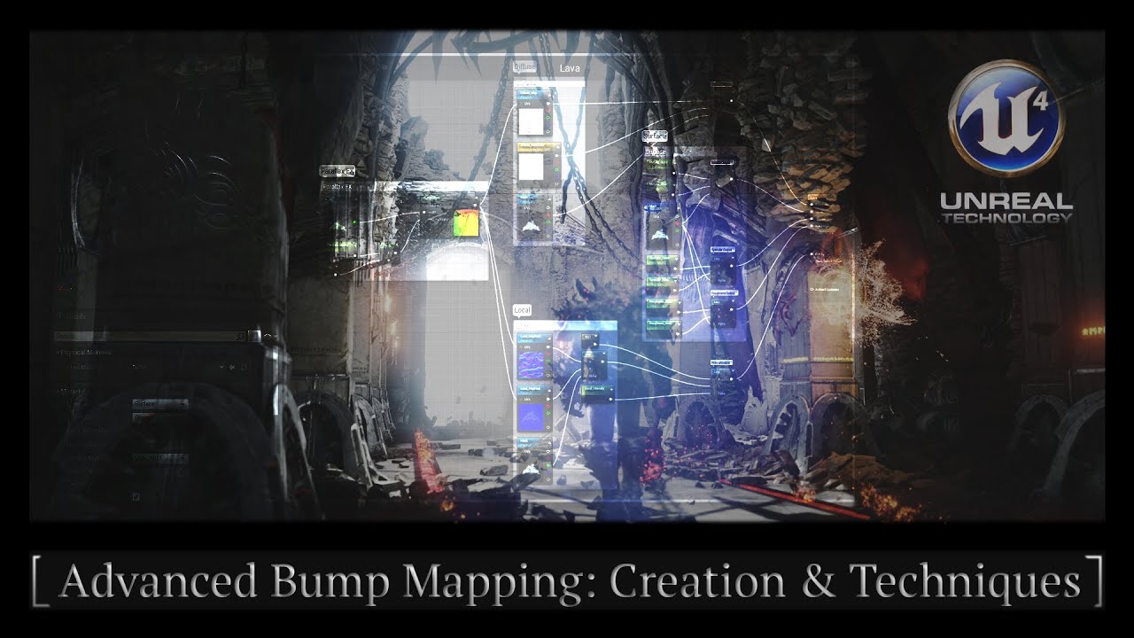 Unreal Engine 4 - Advanced Bump Mapping: Creation & Techniques Tutorial