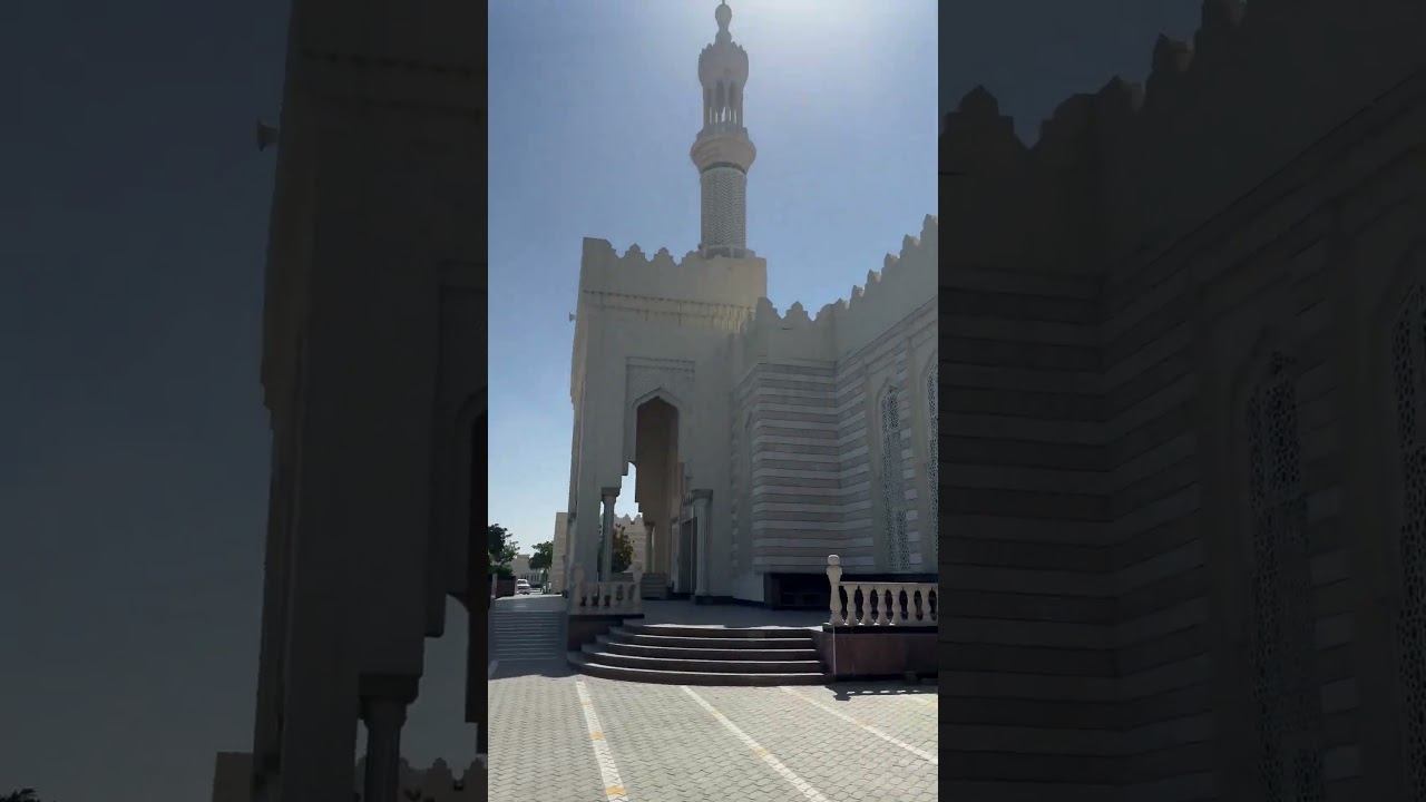 Dhuhr Prayers at Sheikh Zayed Mosque Ajman