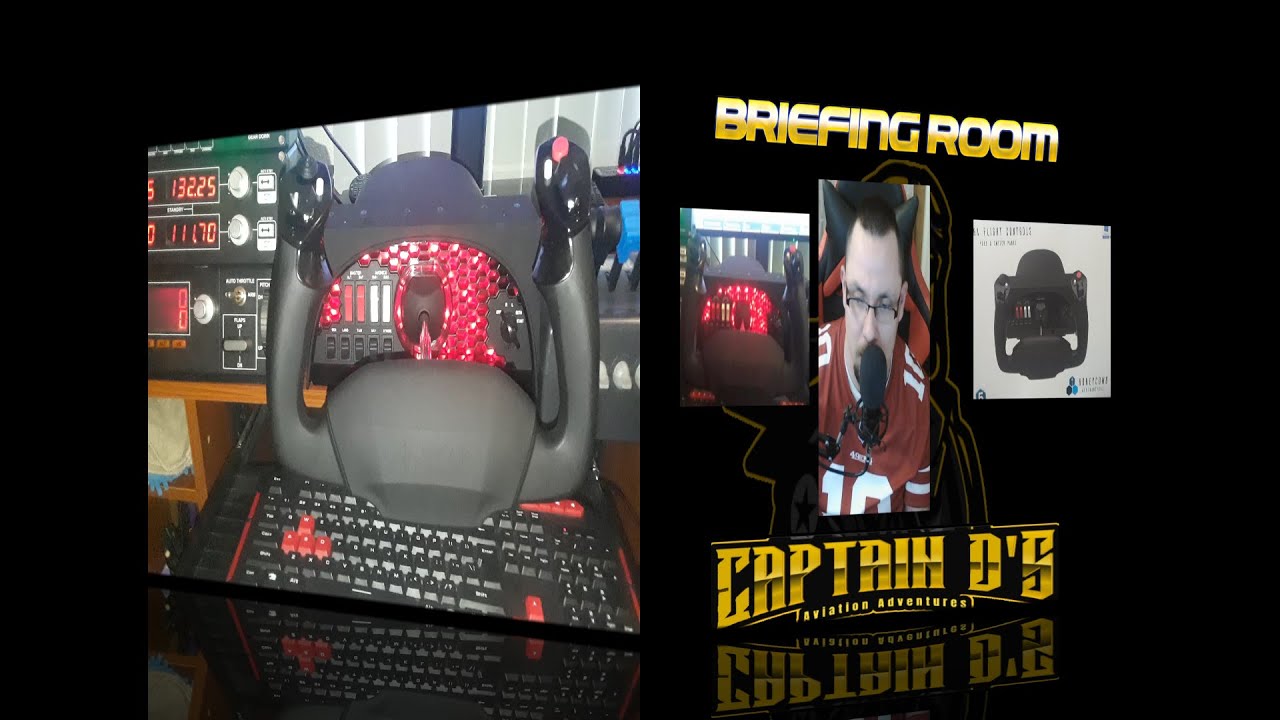 SMOOTH AS BUTTER!!!  "Honeycomb Aeronautical Alpha Flight Controls"