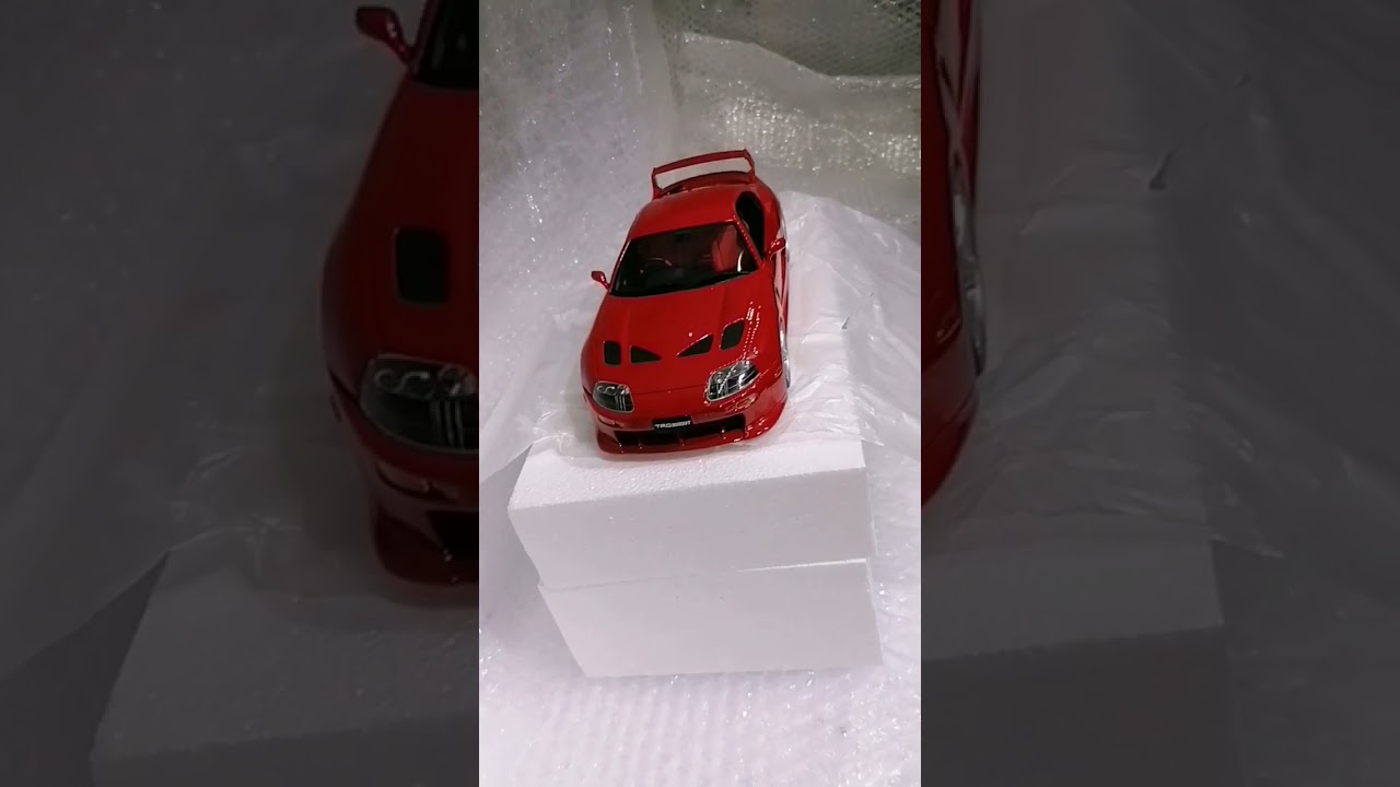 Toyota Supra TRD 3000GT Unboxing 1:18 modelcar toyota #supra #trd #otto