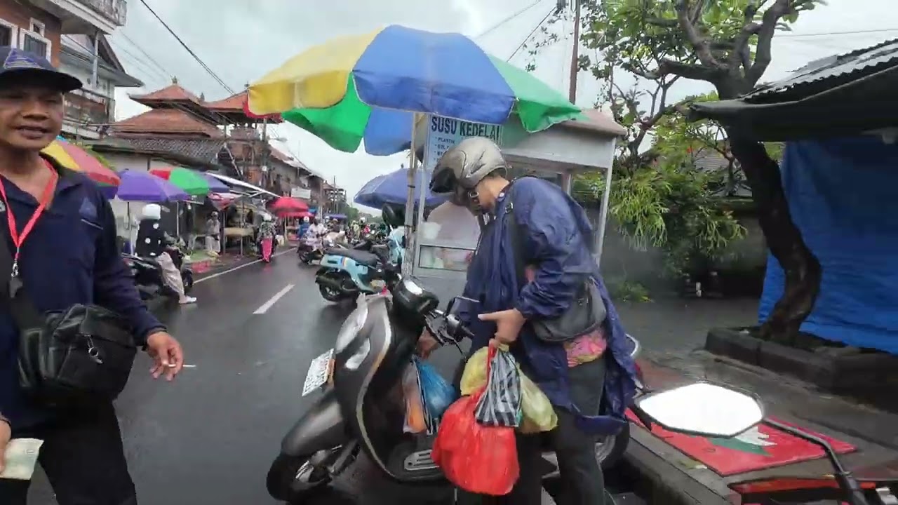 Segini harga ubi ungu satu bungkus di #pasarkatrangan #katrangan