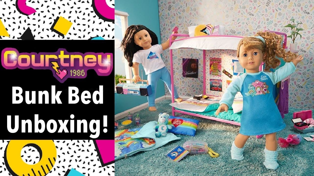American Girl Courtney Moore Bunk Bed Unboxing!