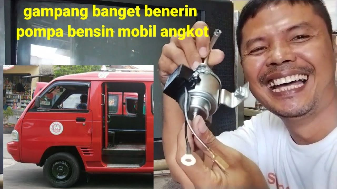 Gampang banget benerin pompa bensin mobil angkot dengan komponen se adanya