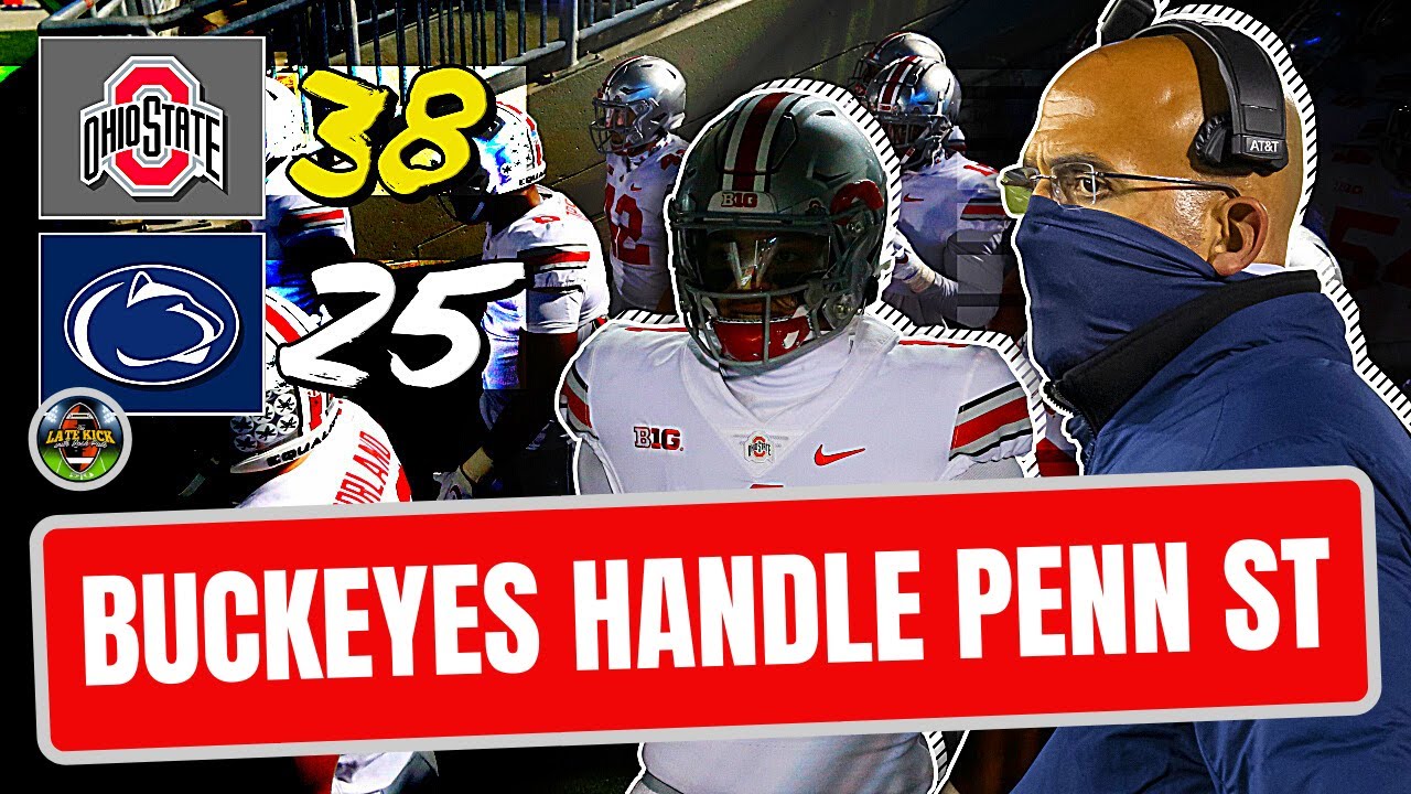 Ohio State Beats Penn State - Final Reaction (Late Kick Cut)
