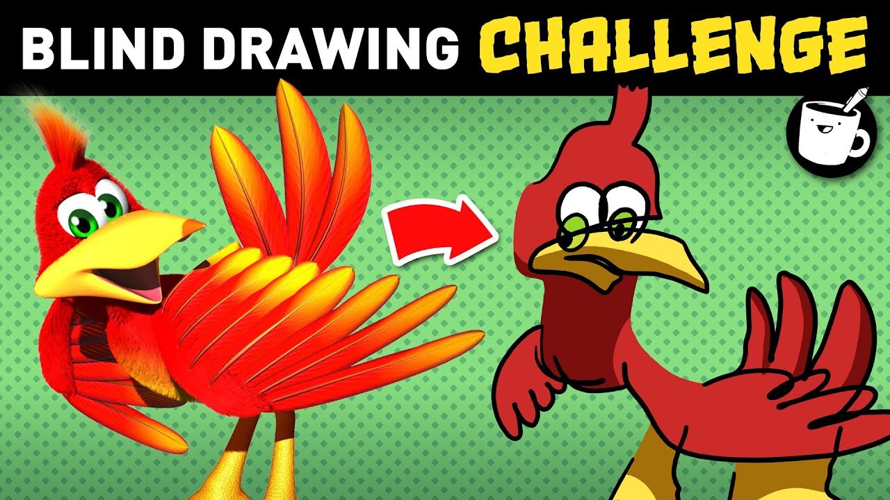 Artists Draw Popular Characters (Without Looking)