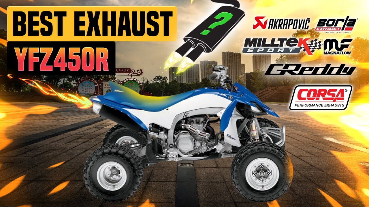 Yamaha YFZ450R Exhaust Sound🔥Barker's,Dasa Racing,Dominator,FMF,GYTR,Monster,RP Race,Yoshimura