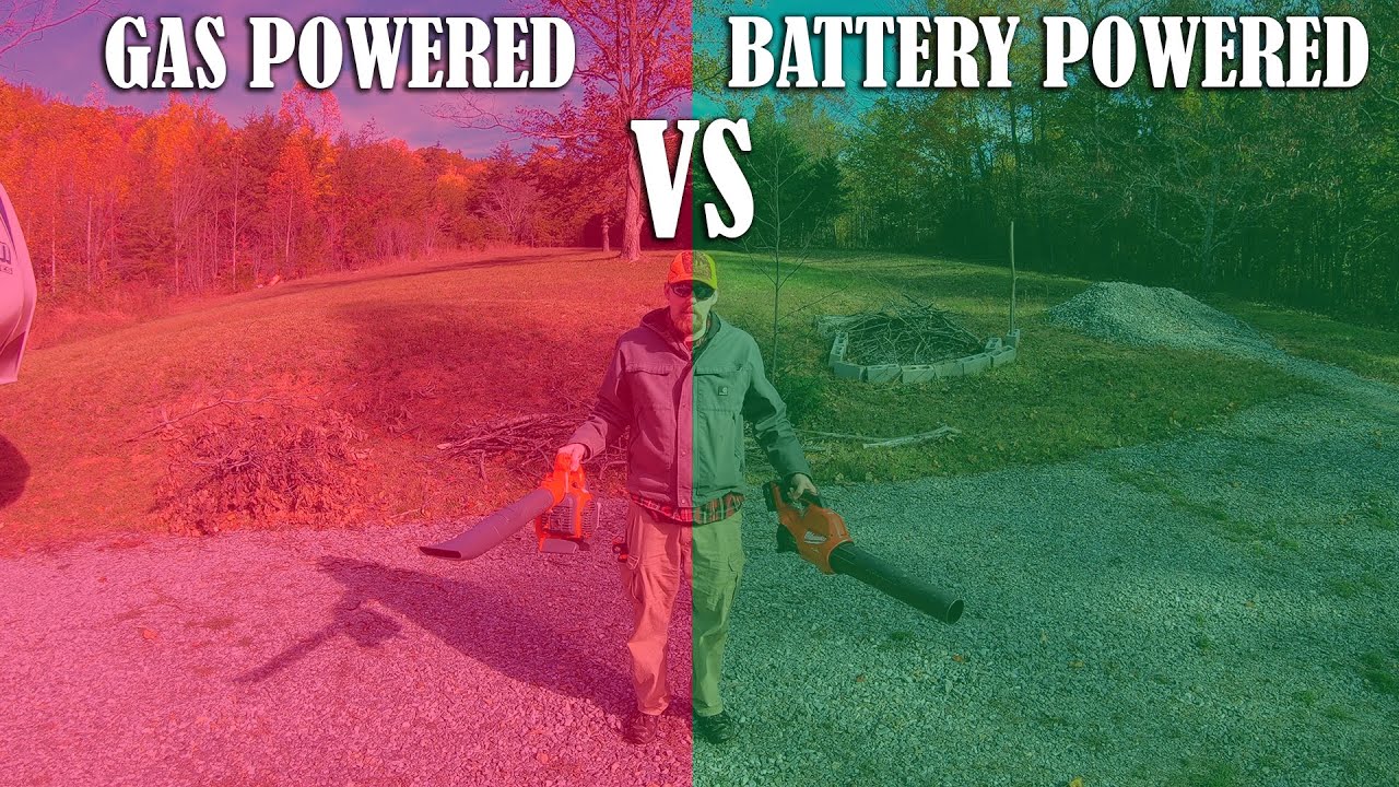 Battery VS Gas Powered Leaf Blowers