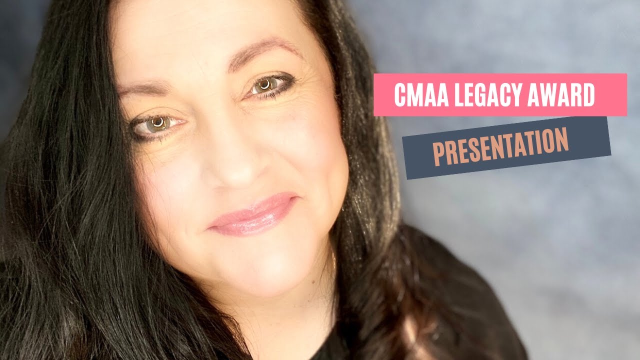 Roma Waterman wins CMAA Legacy Award - Presentation and acceptance speech