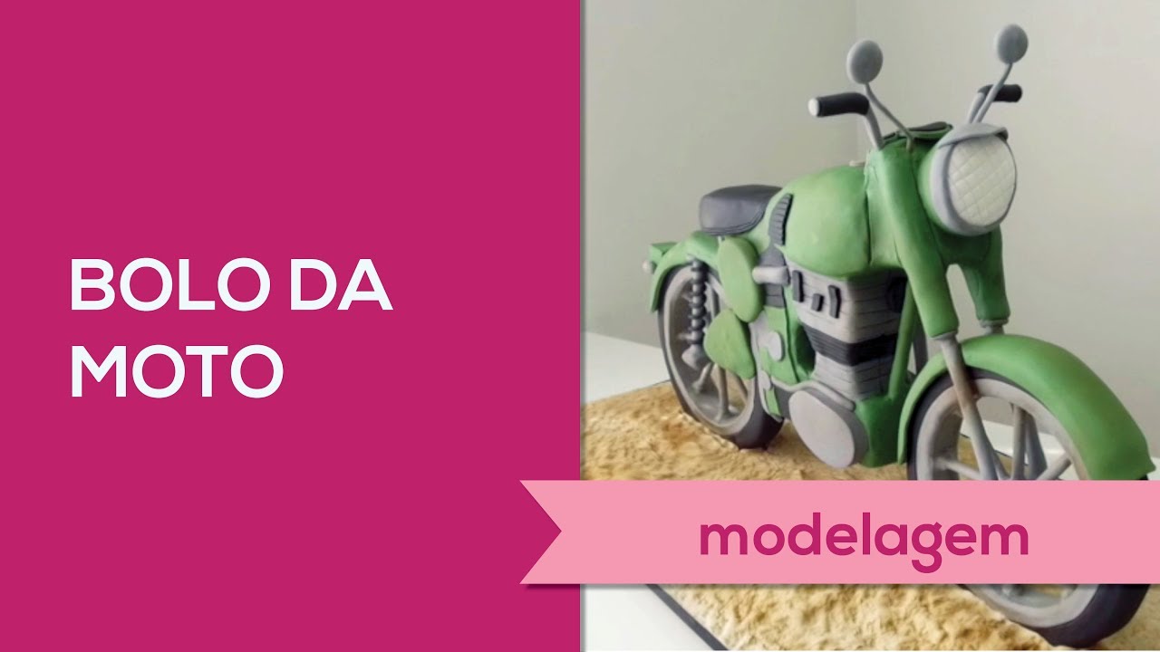 BOLO DA MOTO | MODELAGEM | Thais Döhler
