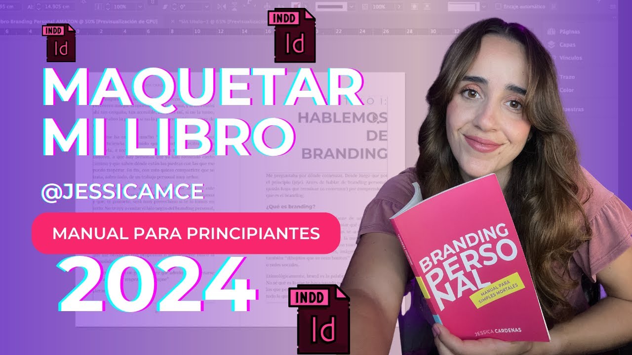 MAQUETAR un libro en Indesign | principiantes 2024
