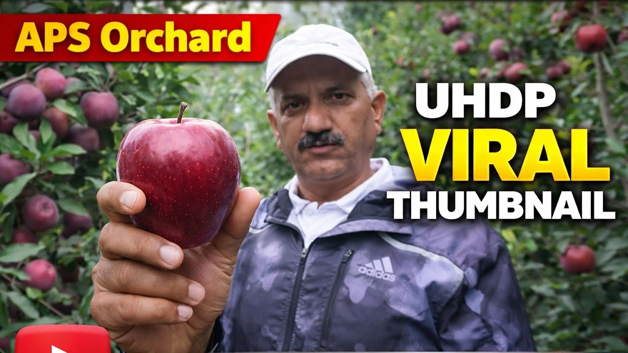 Aisa Orchard Pehle Kabhi Nahi Dekha 😲 | UHDP on Seedling – 🍎Prem Chauhan 'Shentoo' -APS ORCHARD