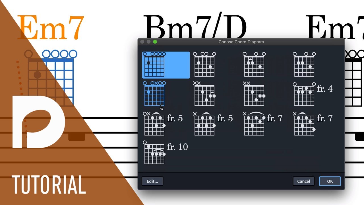Chord Symbols and Diagram Improvements | New Features in Dorico 3.1