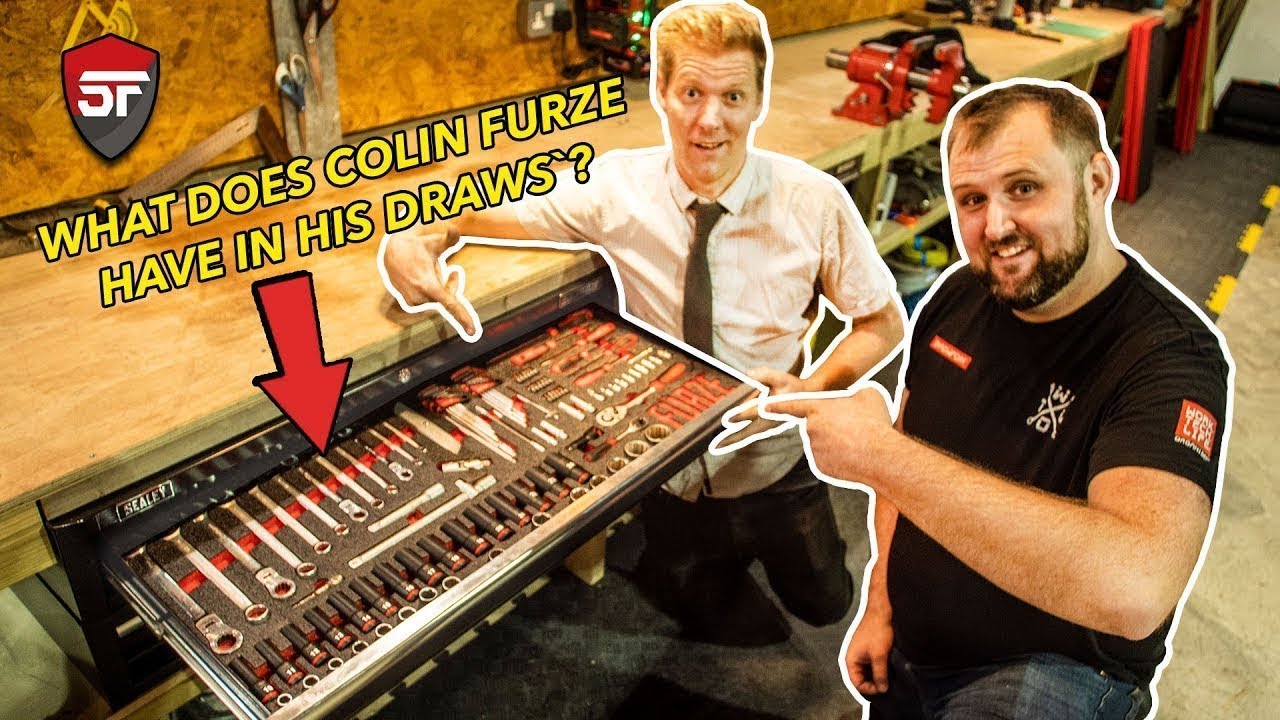 Мы организовали НОВУЮ МАСТЕРСКУЮ Колина Фёрза Sealey Tool Drawers!