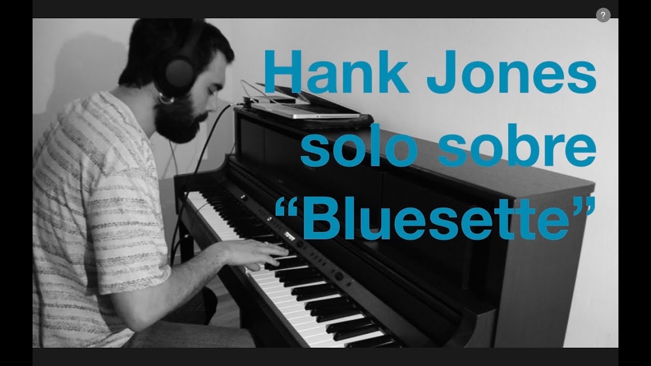 Hank Jones solo sobre 