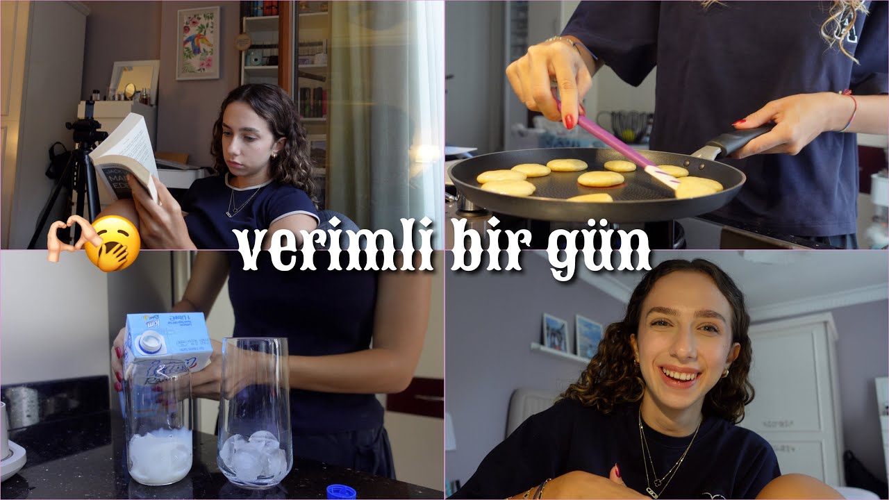 EVDE BİR GÜNÜM | Beraber Verimli Bir Gün Geçirelim,Her Şeye Nasıl Yetişiyorum? Süper Pankek Tarifi💞