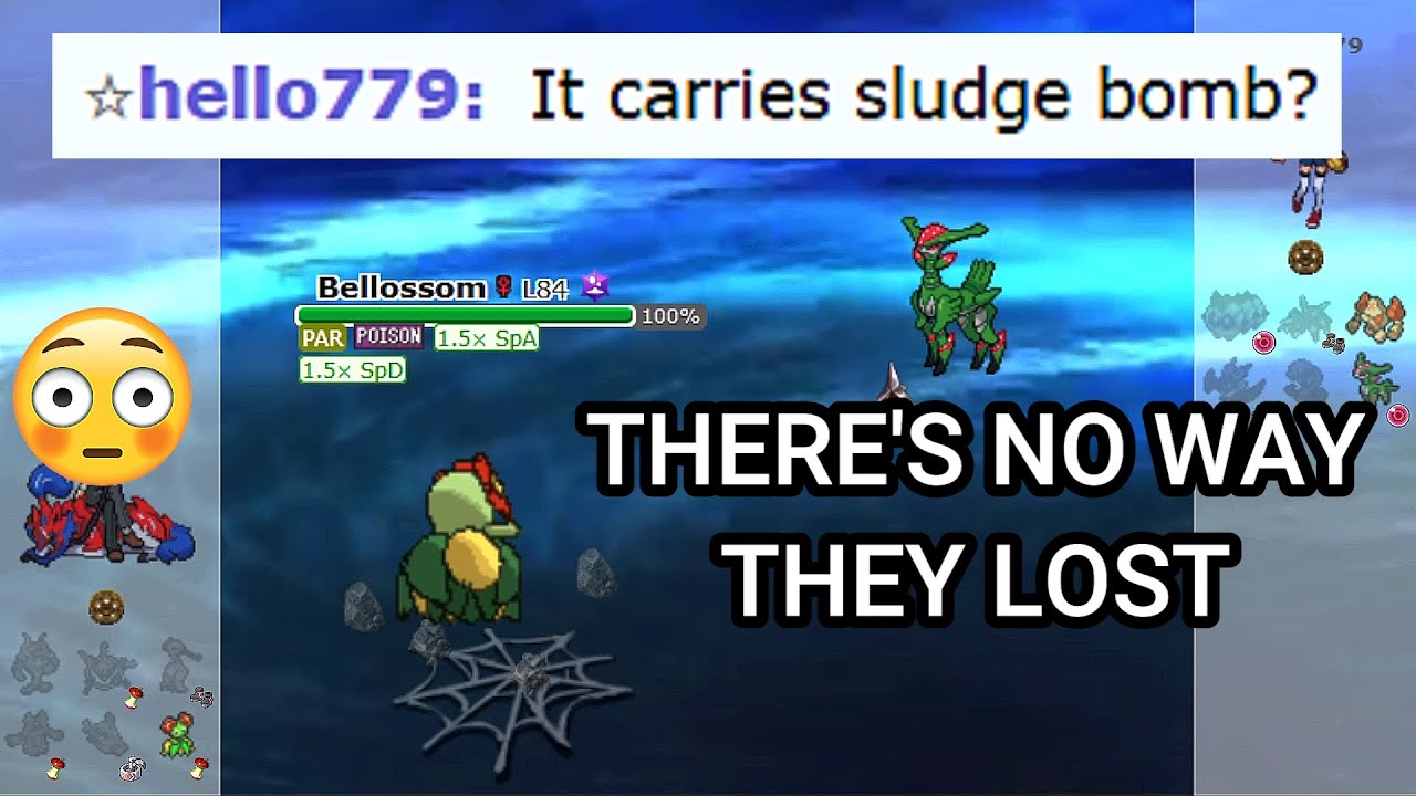 Bellossom Actually Won This Game! (Pokemon Showdown Random Battles) (High Ladder)