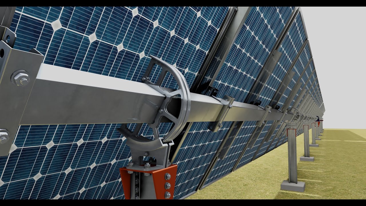 Solar Tracking Systems 15+15 Panel Type 4