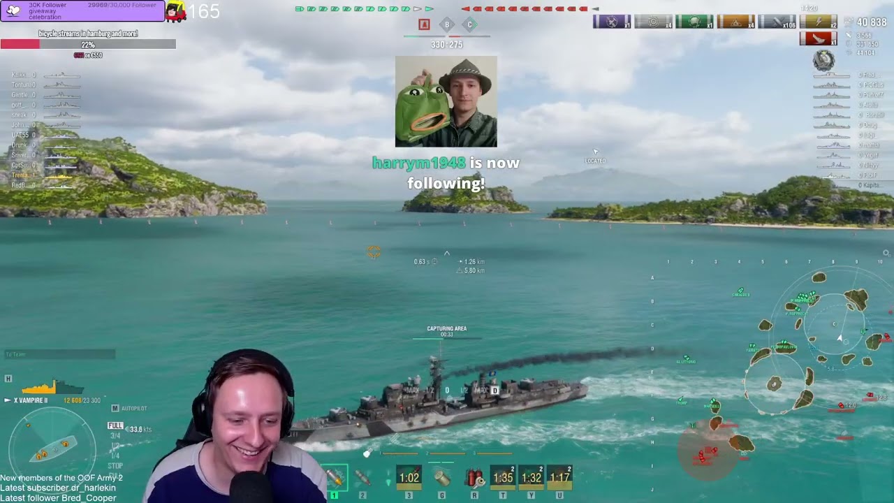 Vampire 2 - My go to destroyer in World of Warships