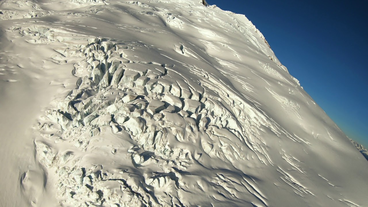 Flying Over Mount Baker Washington Helicopter Flight