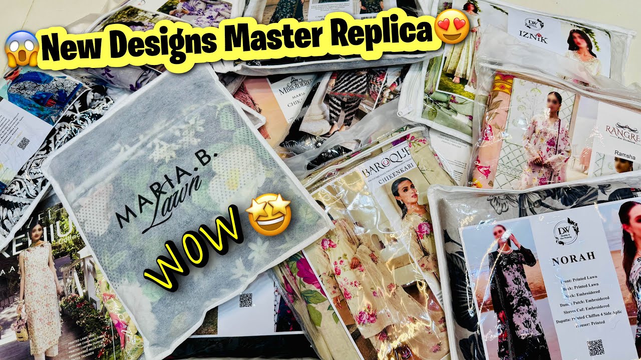 New Design Master Replica | Designer Master Replica | Aneelas Collection 2025