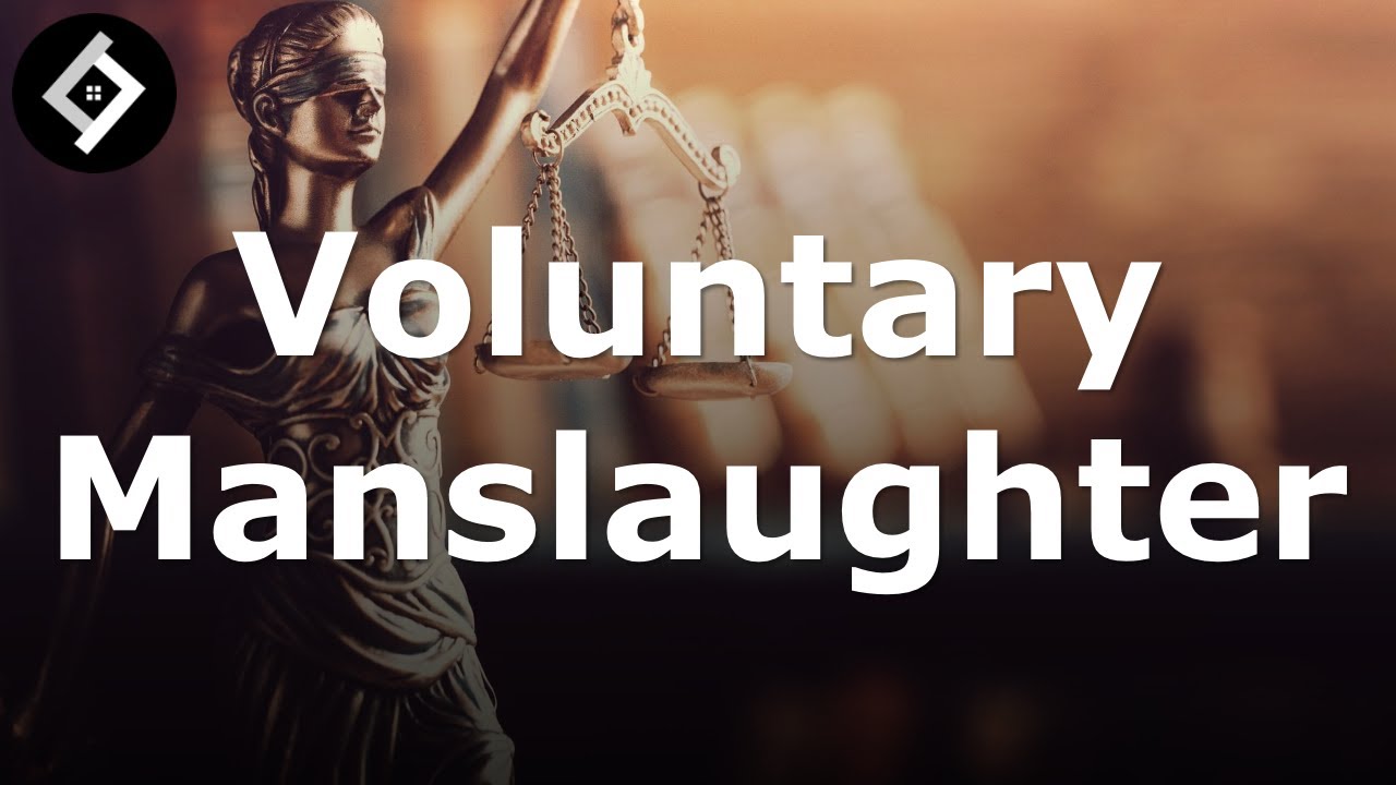 Voluntary Manslaughter | Criminal Law Full Lecture
