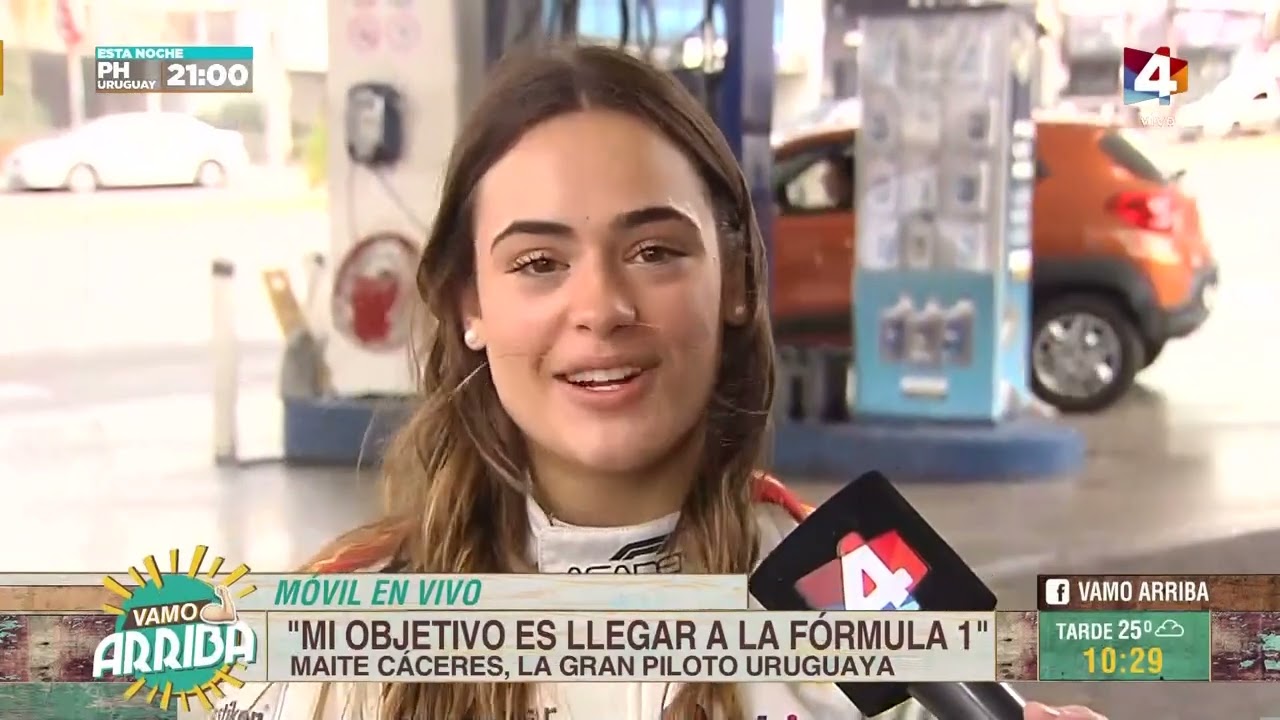 Vamo Arriba - Maite C&aacute;ceres, la gran piloto uruguaya