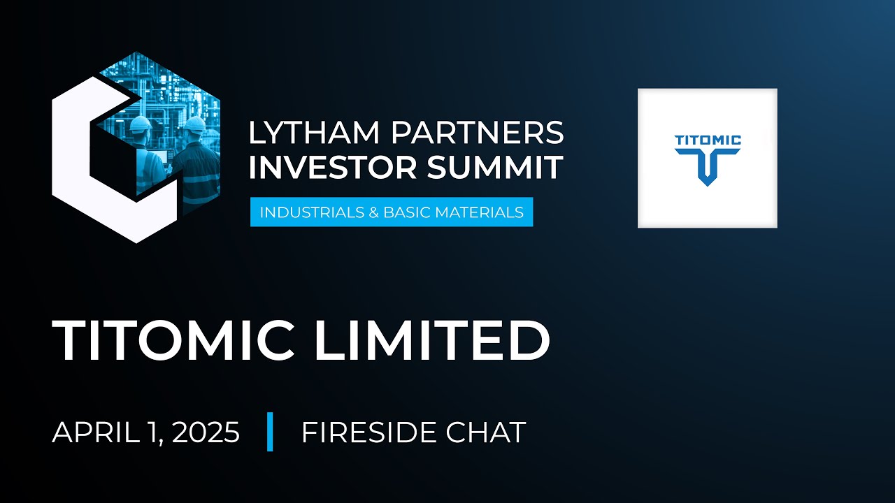 Беседа у камина с представителями Titomic Limited на саммите Lytham Partners 2025 по промышленным...