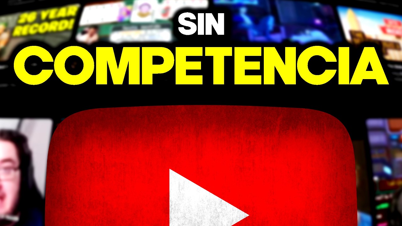 ¿POR QUÉ ES TAN DIFICIL COMPETIR CON YOUTUBE? | Youtube y su casi NULA competencia...