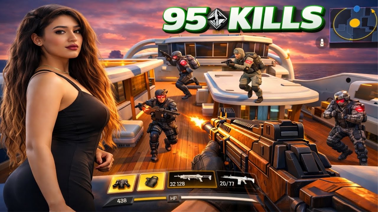 😈95 Kills Challenge Complete Gameplay No Mercy😱 #callofduty