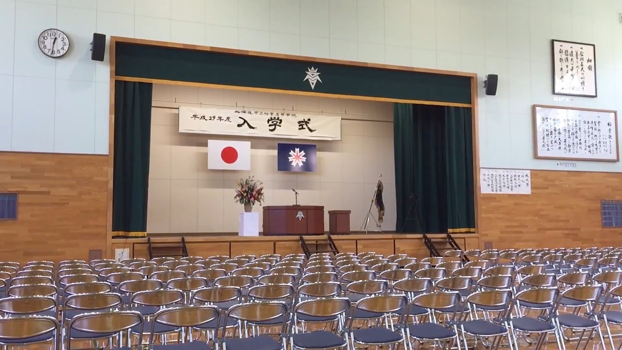 北海道 帯広柏葉高等学校 平成29年度入学式 2017/04/10