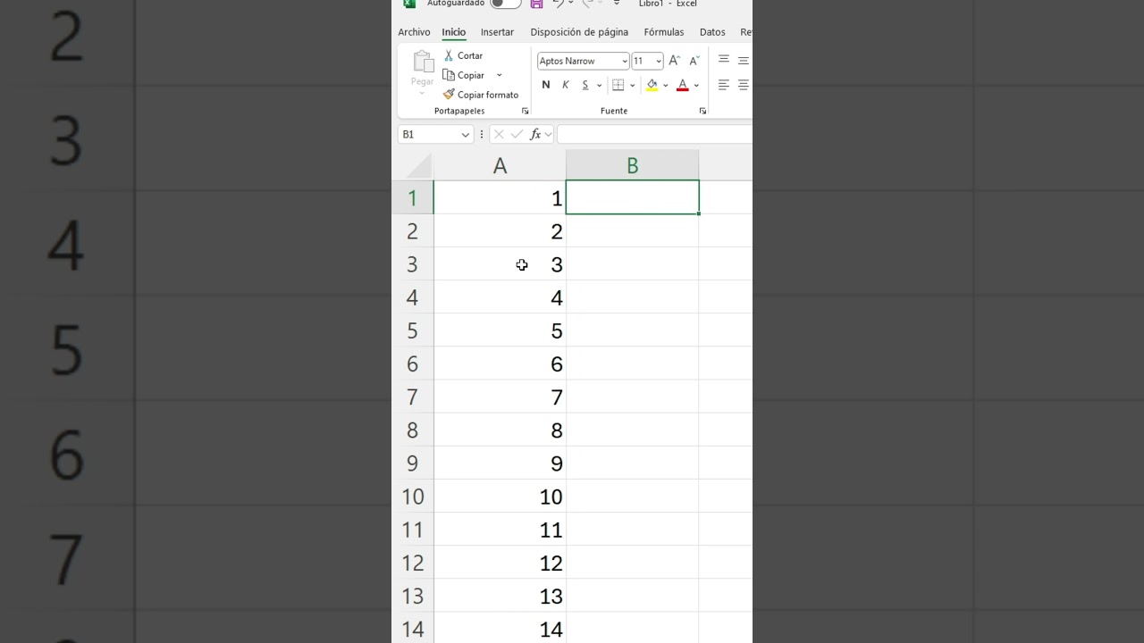 C&oacute;mo Numerar Las Celdas Autom&aacute;ticamente En Excel