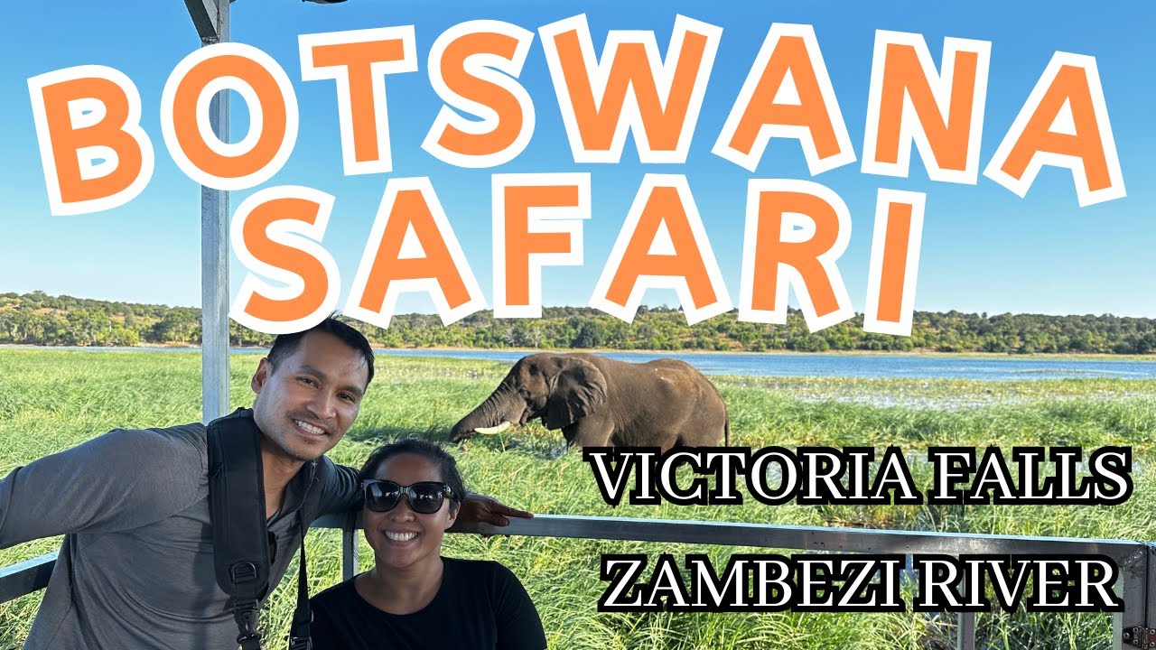 Botswana Wildlife Safari 2023 | Victoria Falls in Zimbabwe and Zambia!