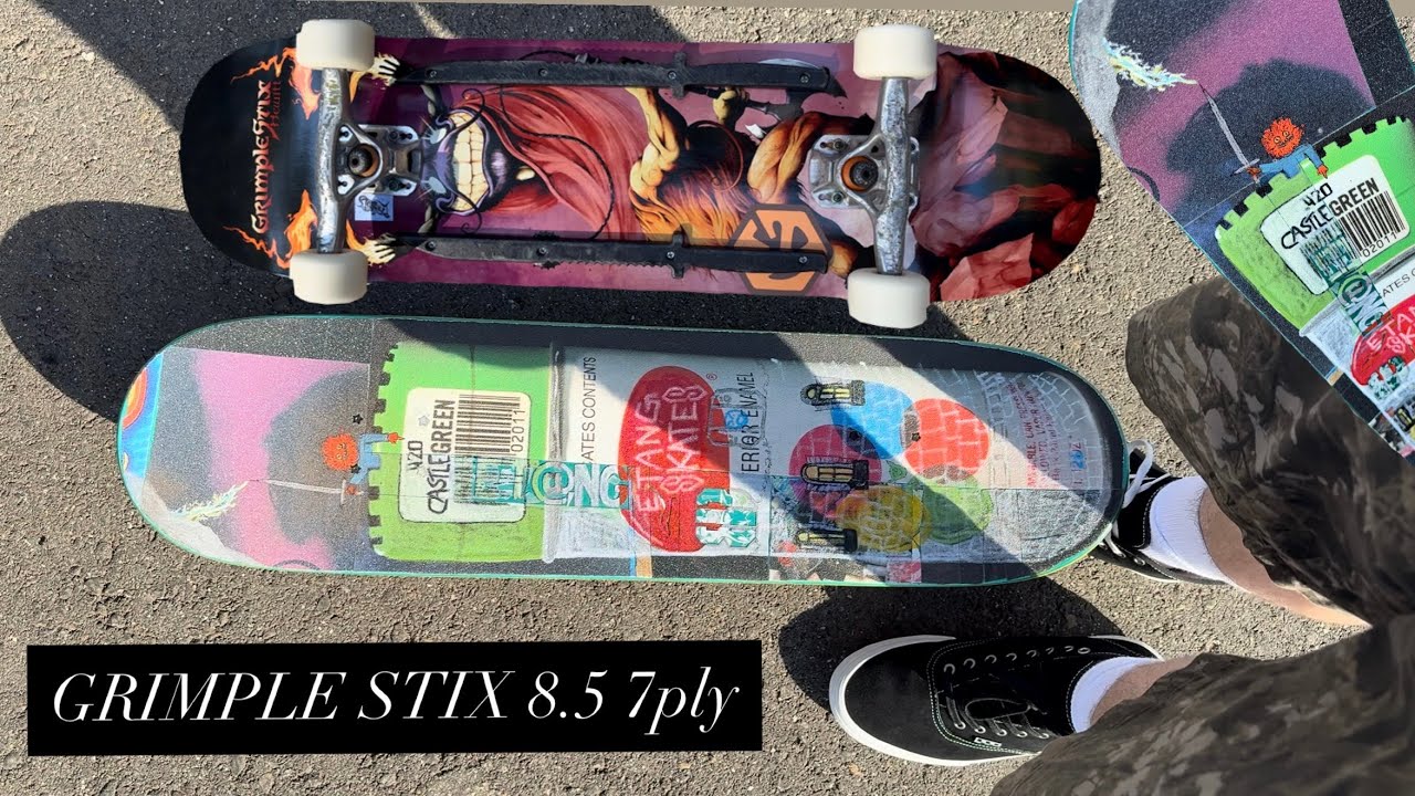Grimple Setup+Learning slappy noseslide Nollieflip