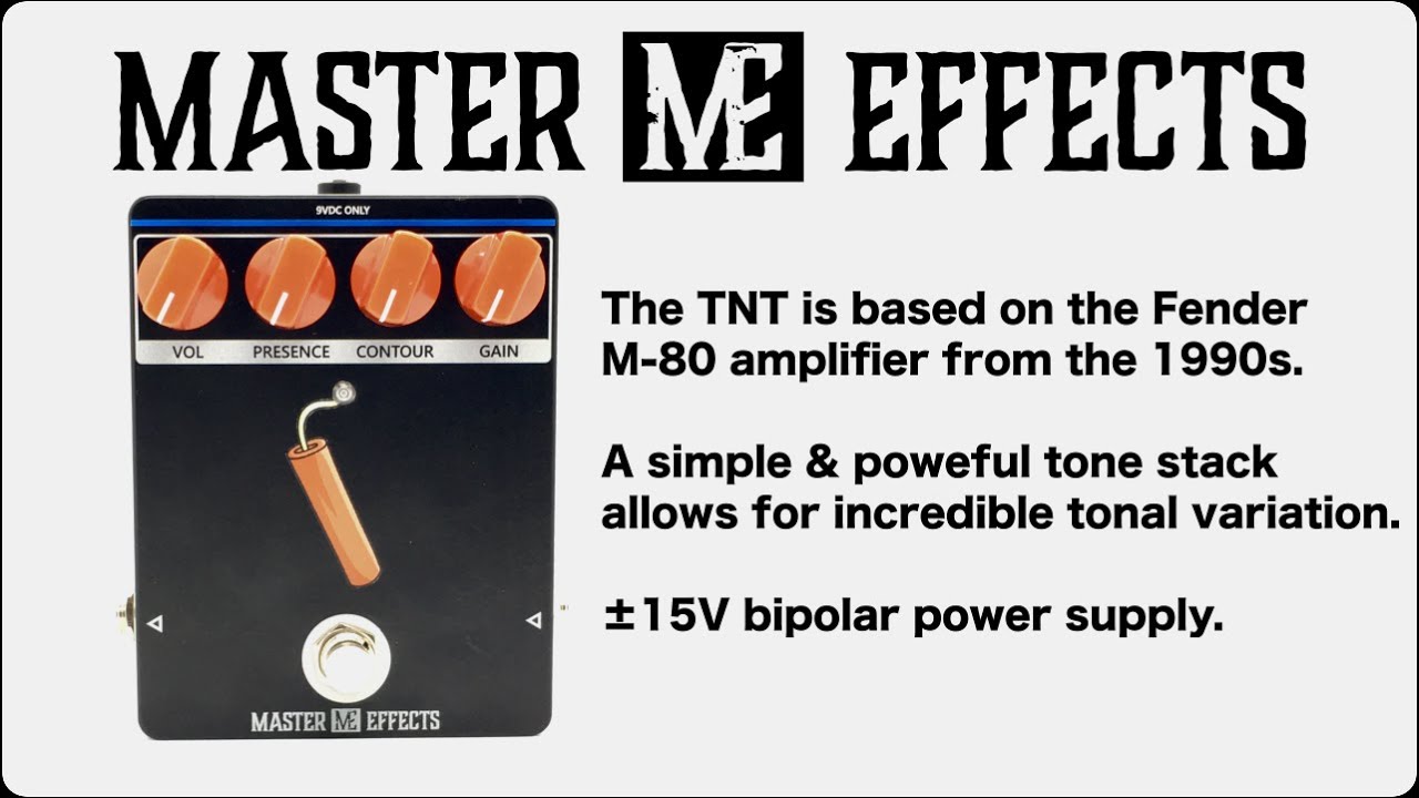 Master Effects - TNT - #Fender #M80 Preamp in a box
