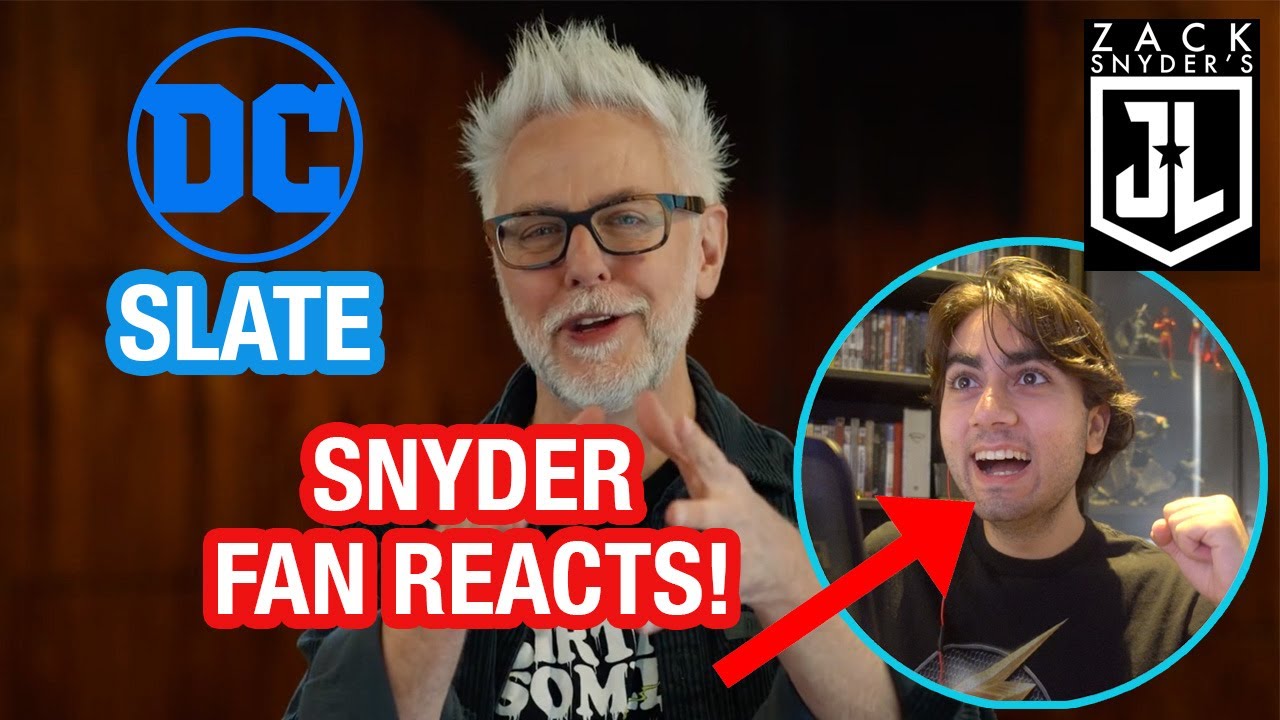 Zack Snyder Fan reacts to James Gunn's DC SLATE! | New DCU Movies | Screen Brief