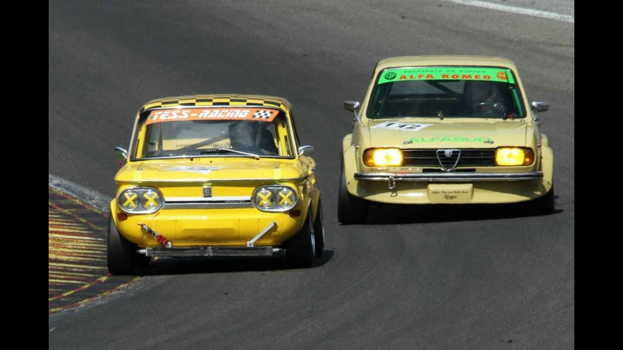 NSU TT vs. Alfasud vs. Mini Cooper - POV Onboard - Spa-Francorchamps - Kampf der Zwerge