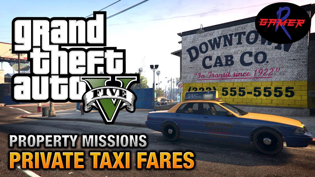 GTA 5 - Private Taxi Fares @RGAMER-s2r #gtavmissions #gtavtaxi