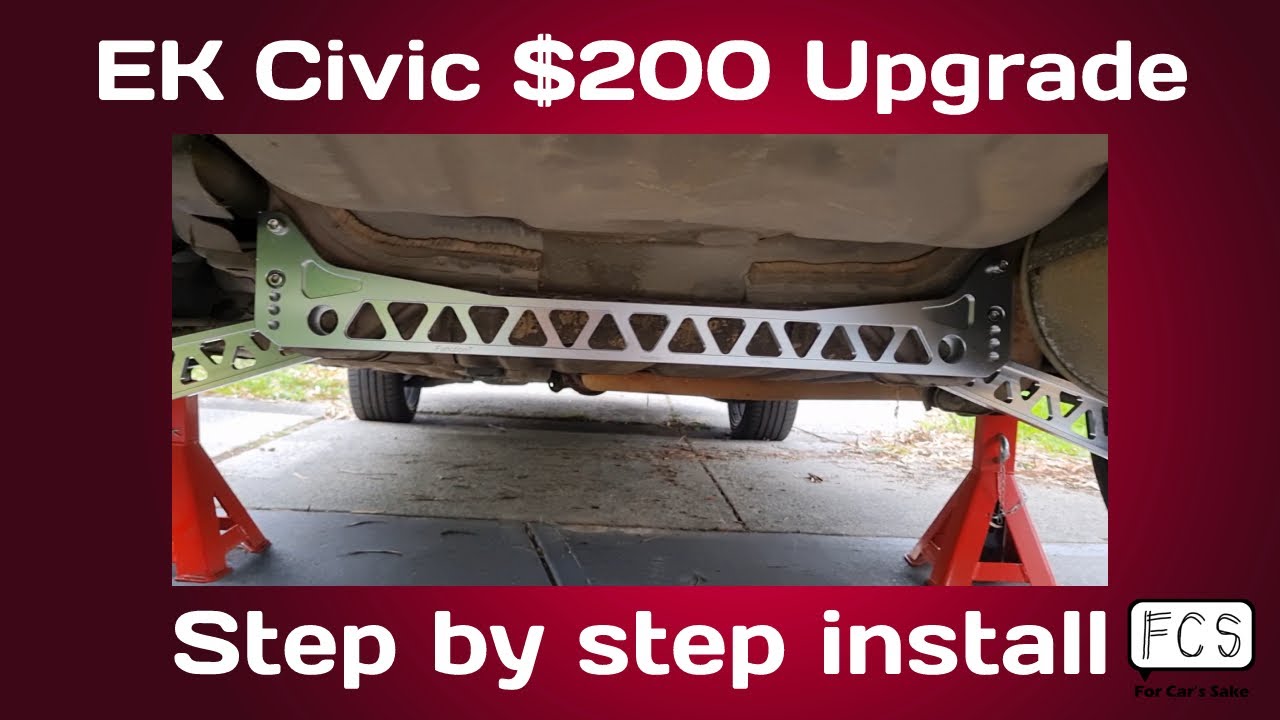 UPGRADE - EK Civic Rear Subframe and Lower Control Arm (LCA) Install