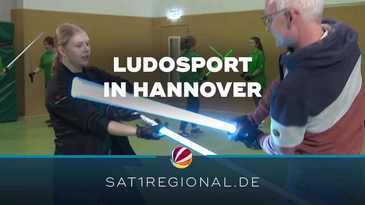 Kämpfen mit dem Lichtschwert: „LudoSport“ in Hannover