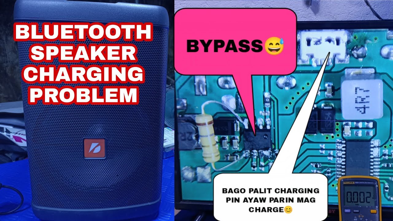 BLUETOOTH SPEAKER CHARGING PROBLEM