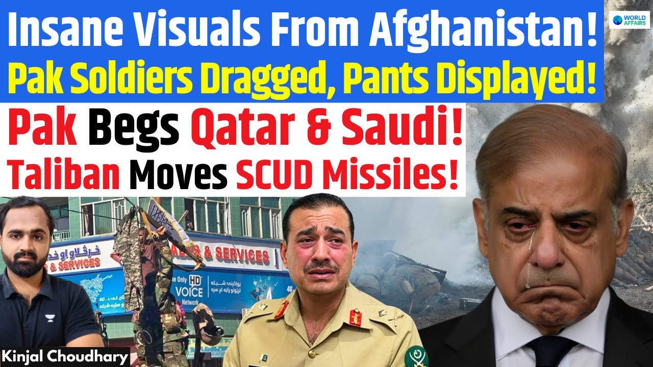 Taliban’s Insane Border Clash Video! Humiliated Pakistan Army Begs Saudi & Qatar Mediation | Kinjal