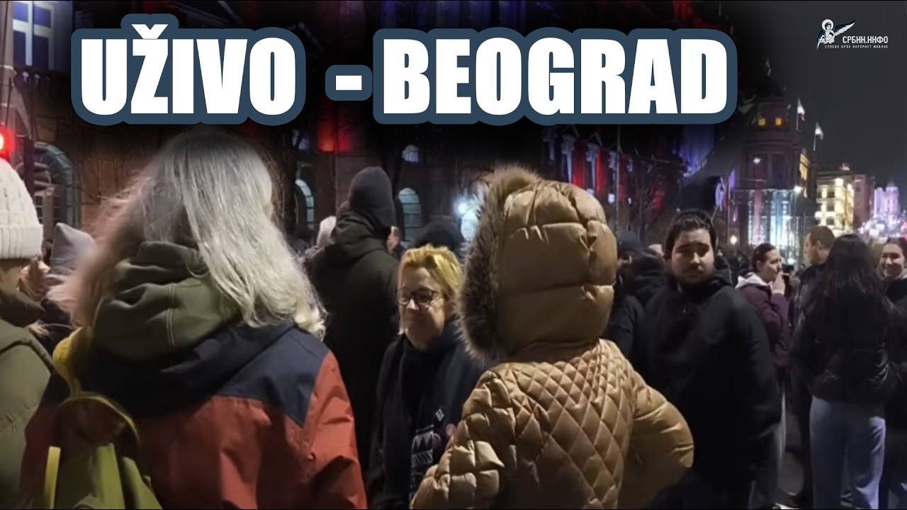 Uživo - Beograd: Studenti pozvali na protest zbog SNS batina&scaron;a - policija hapsi narod na Novom BGD