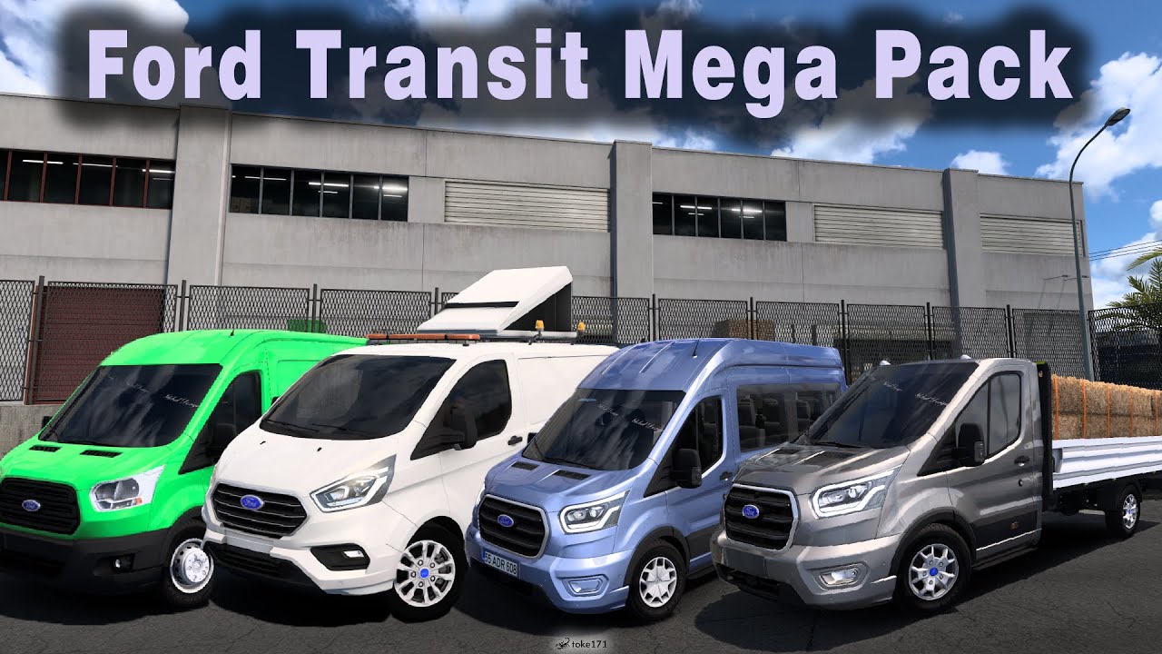 [ETS2 1.57] Ford Transit Mega Pack | ETS2 Mods