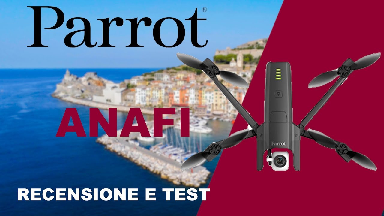 Parrot Anafi | LA RECENSIONE e TEST [ITA]