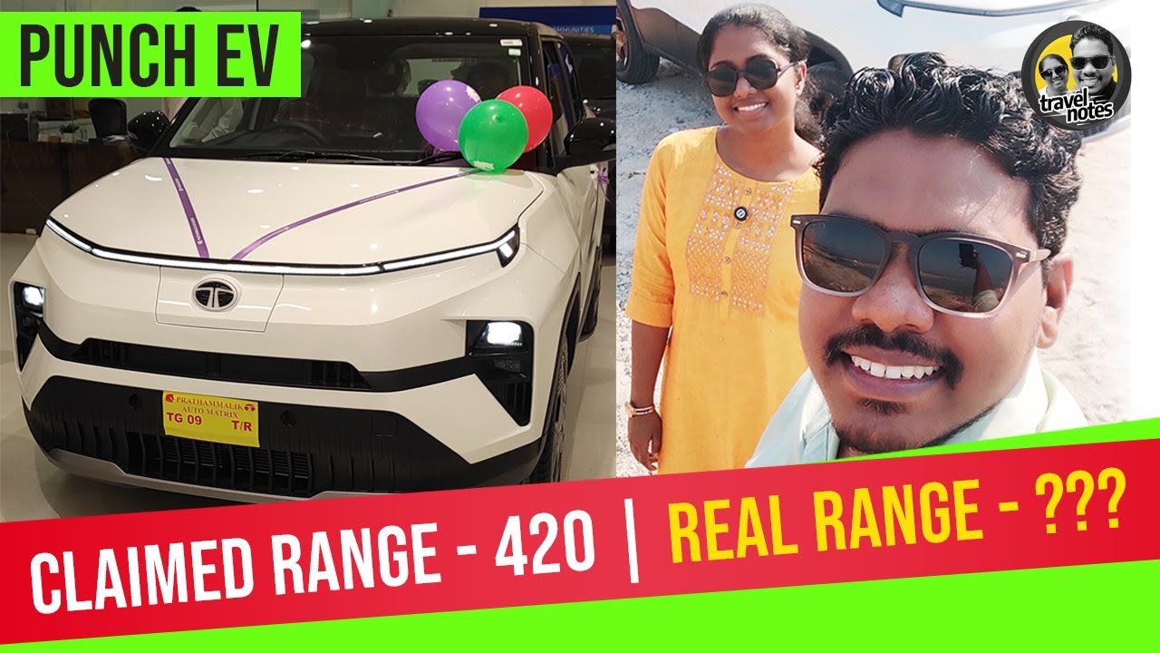 Range Test Of Our New Tata Punch EV | Adventure LR
