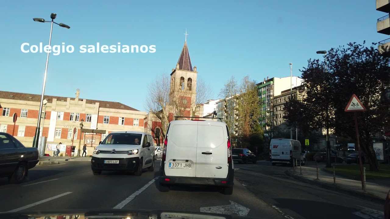 BREVE RECORRIDO EN COCHE POR OURENSE