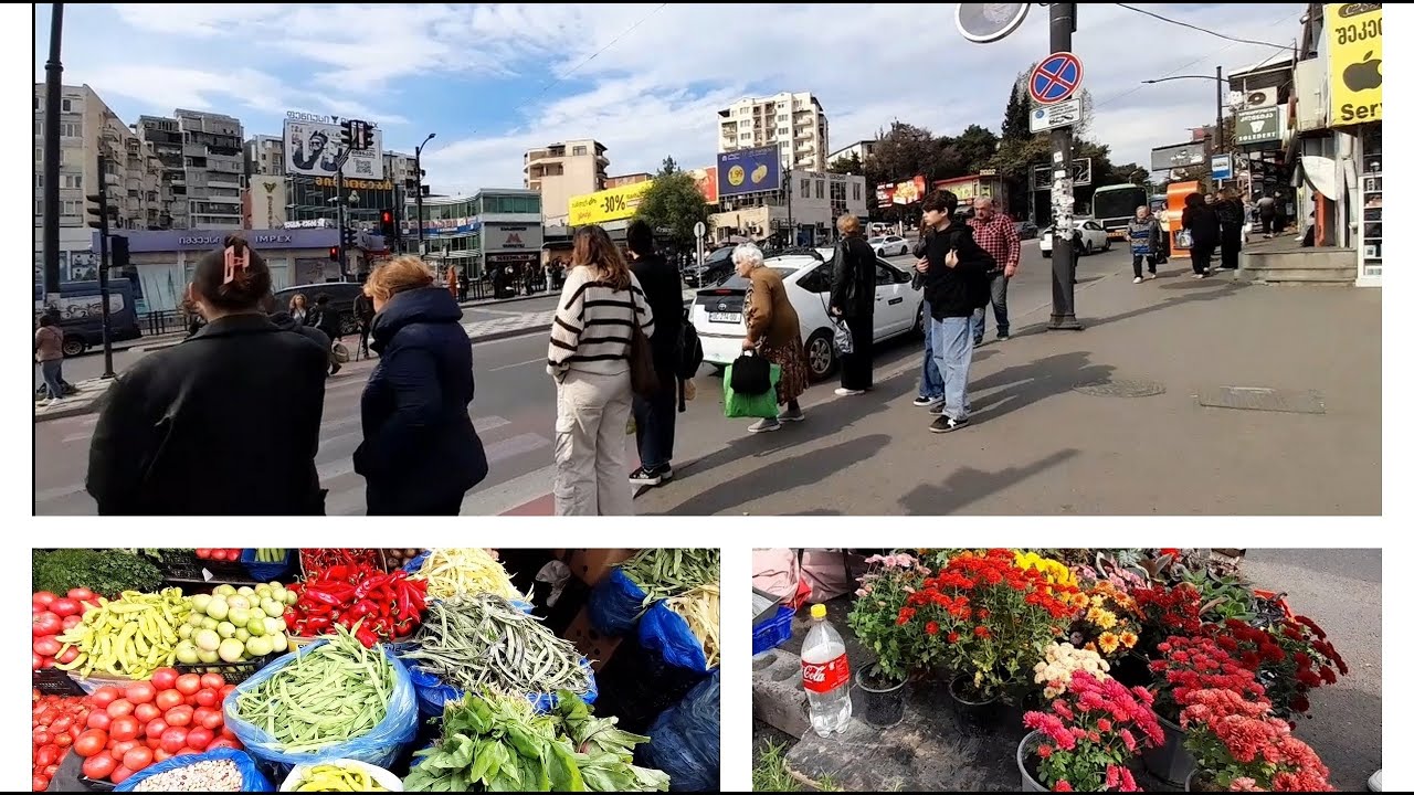 Я на Калоубани, Джавахети.Цены на рынке.Хумана  Варкетили Тбилиси