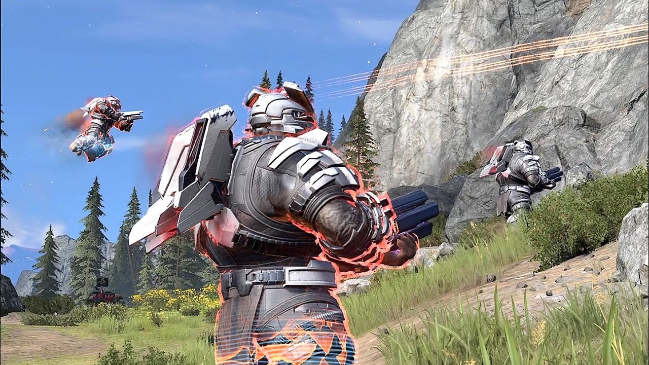 Traitor Brutes Attack the Banished Bases - HALO INFINITE NPC Wars