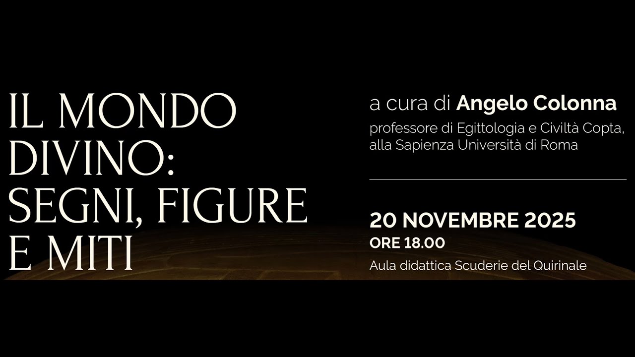 IL MONDO DIVINO: SEGNI, FIGURE E MITI