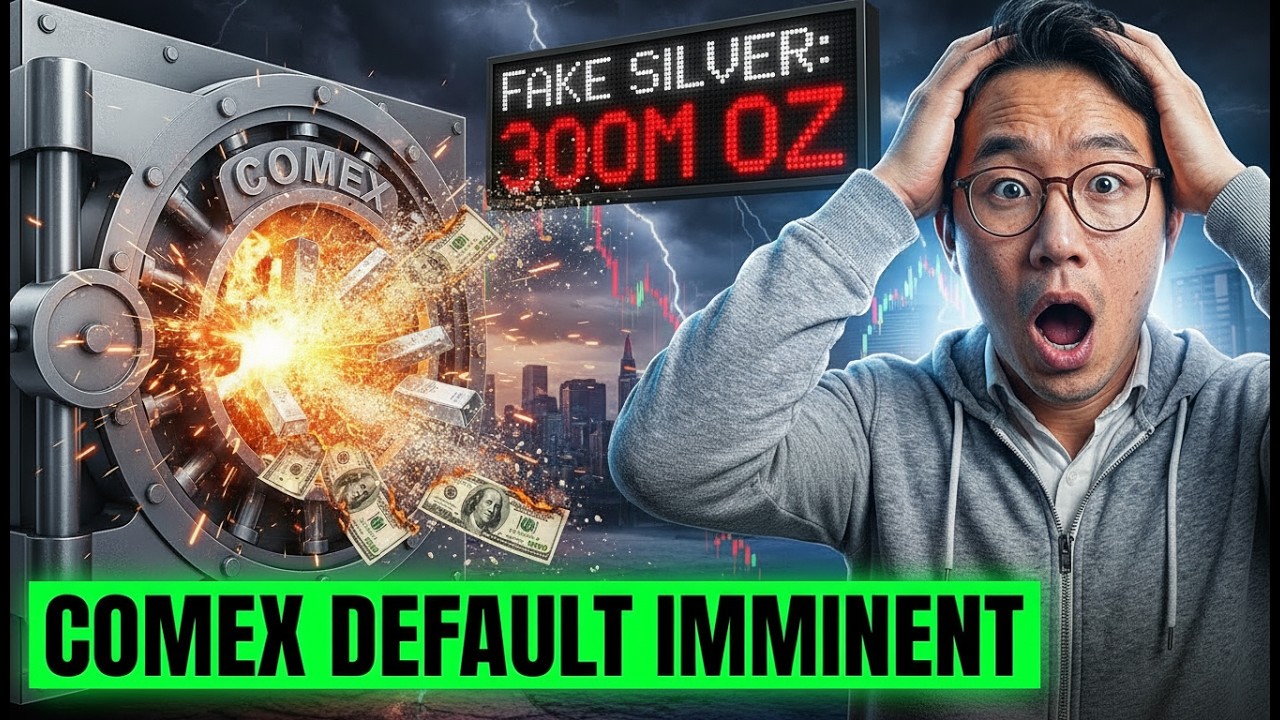 COMEX DEFAULT IMMINEN — 300 миллионов унций поддельного серебра вот-вот испарятся + что произойде...